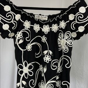 Drop sleeve baby doll elegant fashion top